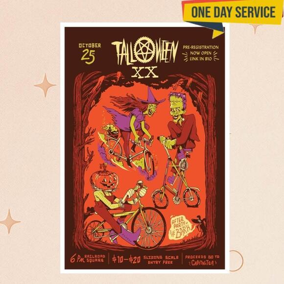 Poster126 Other - Talloween Xx Oct 25 2025 Tallahassee Florida Poster